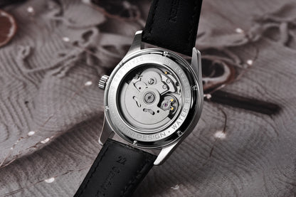 PAGANI DESIGN 1778 Men's Automatic Mechanical Watch – NH35A Movement, Sapphire Crystal, 100M Waterproof, Braided & Leather Strap