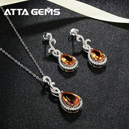 Zultanite Color-Change Gem Jewelry Set – Sterling Silver 925 Earrings & Pendant for Girls, Birthday Gift  Orlaya