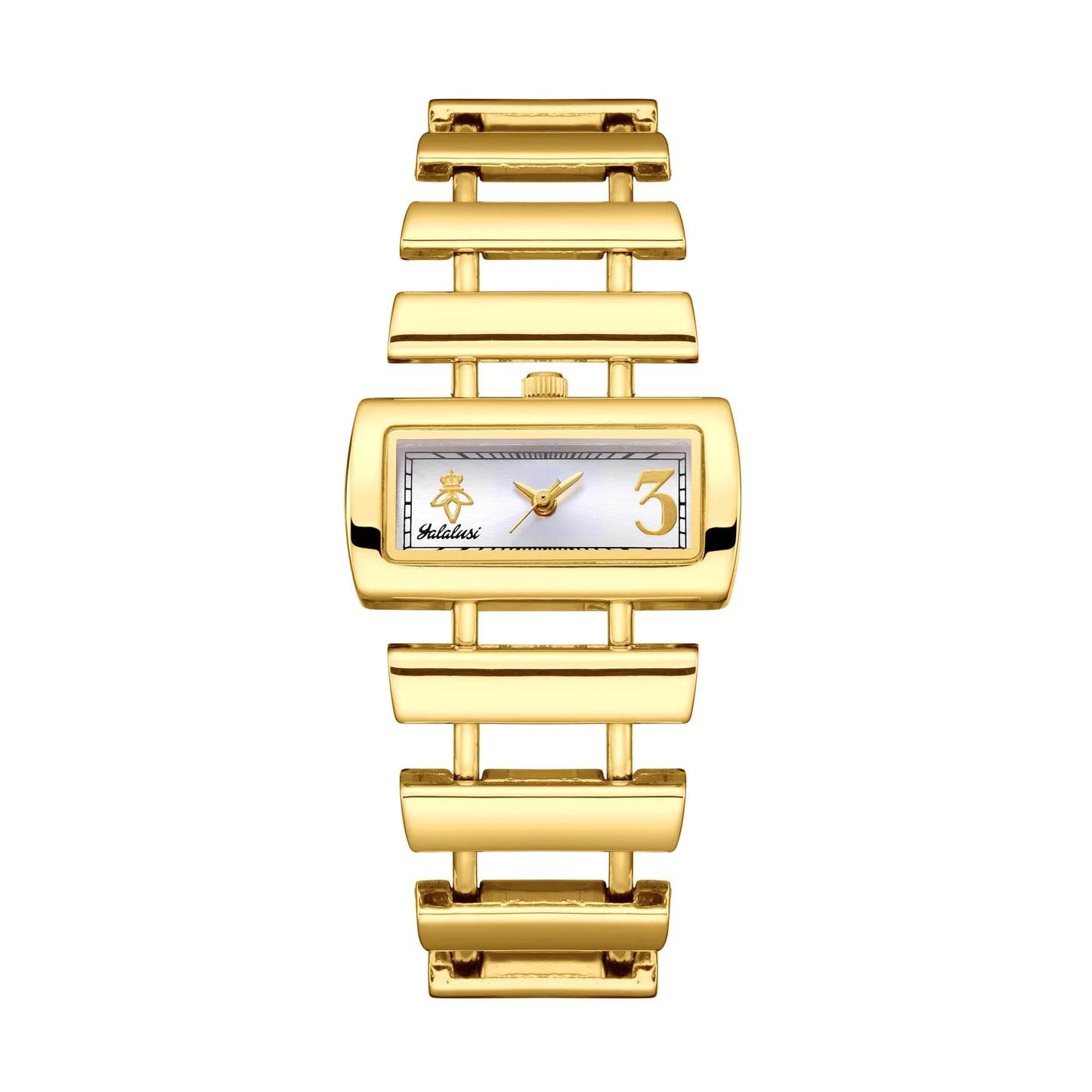 Women’s 34mm Square Quartz Watch – Minimalist Alloy Case, Mineral Glass Dial, 10M Water Resistant, Elegant Daily Wear Francine