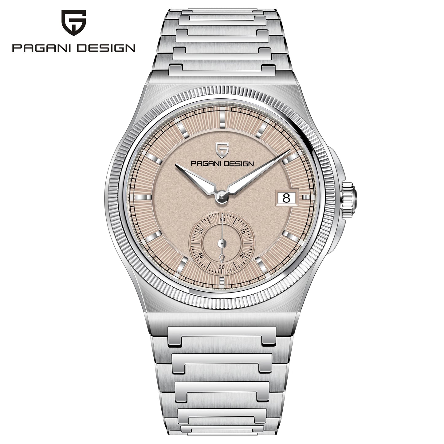 PAGANI DESIGN PD-YS029 Men’s Automatic Watch – Stainless Steel Mechanical Wristwatch