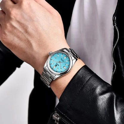 BENYAR 5185 Automatic Mechanical Watch for Men – 39mm Stainless Steel Waterproof Men’s Wristwatch