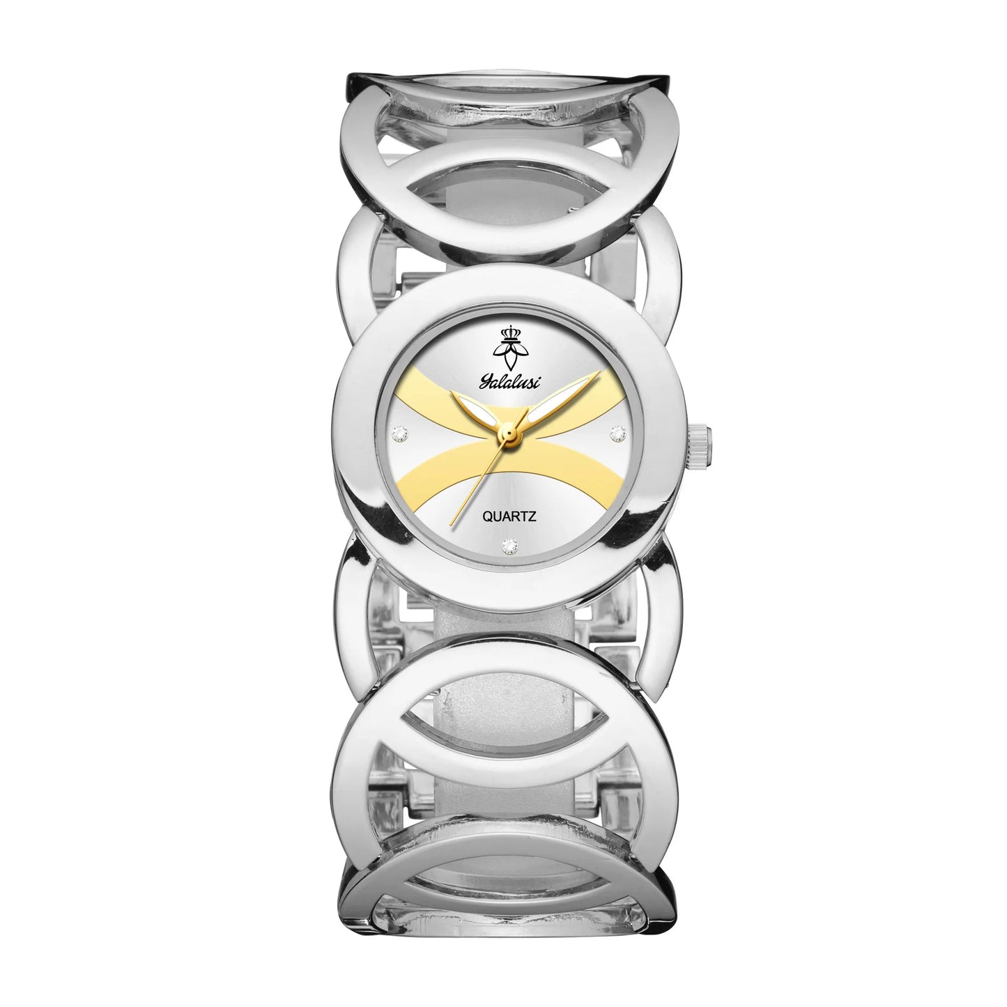 Orimart Women’s Sport Luxury Quartz Watch 30mm – Slim Acrylic Case, Pointer Dial, Alloy Band, 10M Water Resistant Faelina
