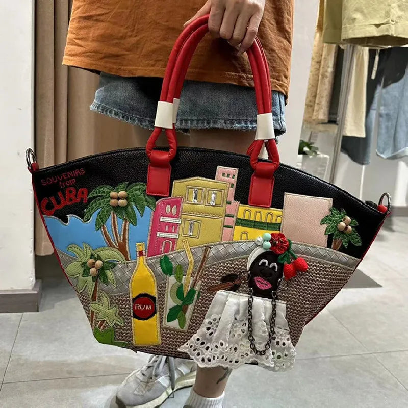 Women’s PU Leather Handbag – Stylish Tote, Shoulder & Crossbody Messenger Bag Krysta