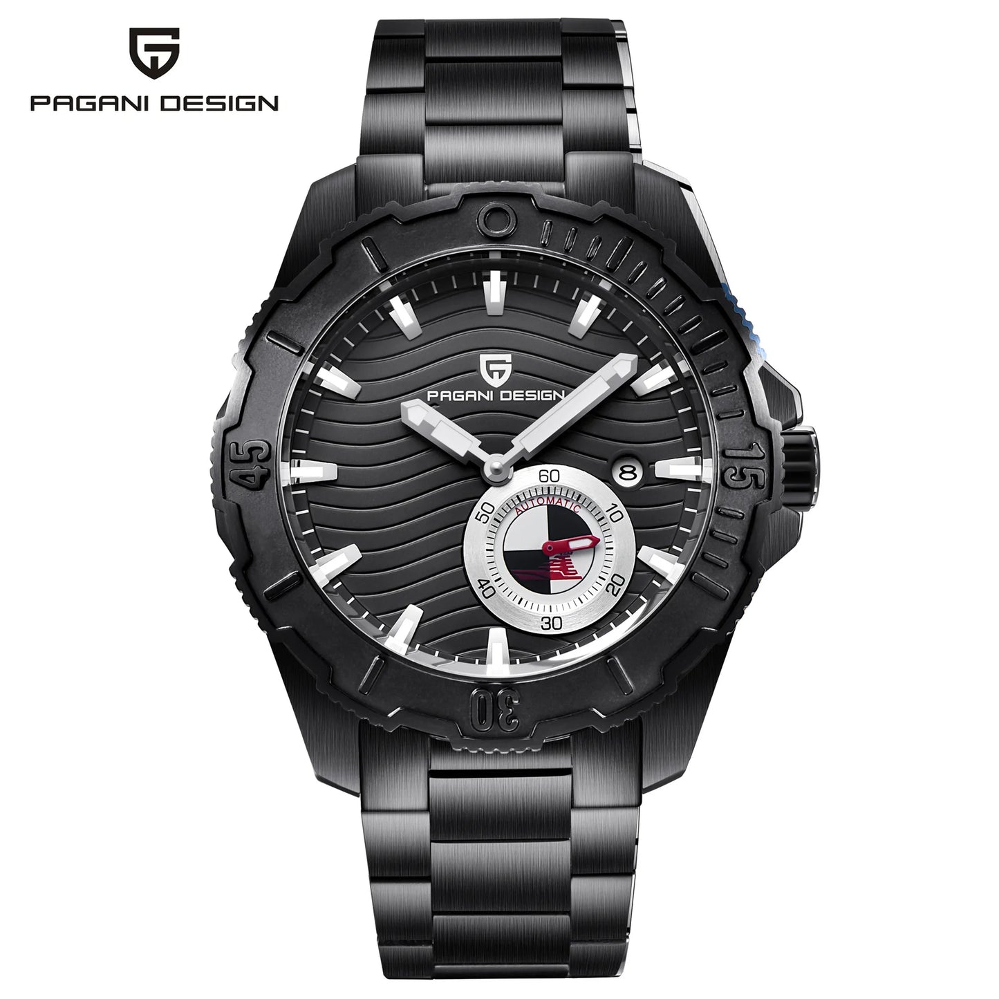 Pagani Design 1636 Men's Luxury Automatic Mechanical Watch – Stainless Steel, Waterproof, Fashionable Montre Homme