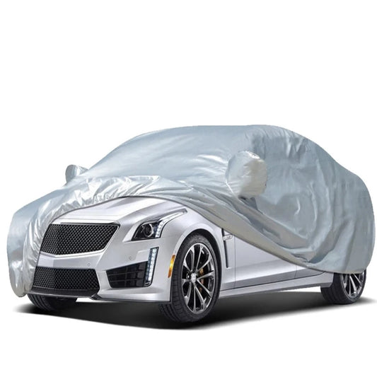 Universal Full Car Cover | Indoor & Outdoor UV Protection, Heat-Resistant, Dustproof, Scratch-Resistant for Sedans