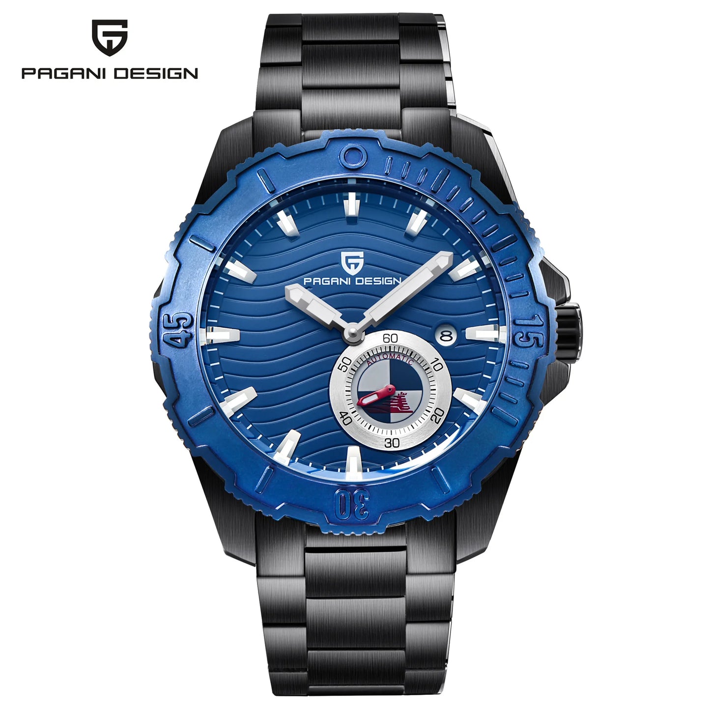 Pagani Design 1636 Men's Luxury Automatic Mechanical Watch – Stainless Steel, Waterproof, Fashionable Montre Homme