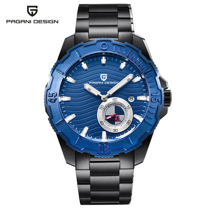 Pagani Design 1636 Men's Luxury Automatic Mechanical Watch – Stainless Steel, Waterproof, Fashionable Montre Homme