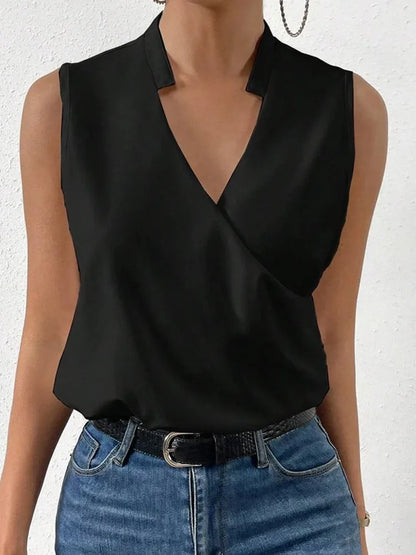 Women's Spring and Autumn New Style Sleeveless Blouse Lilly