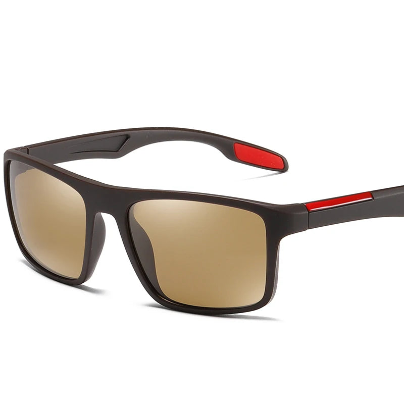 Men's Polarized Sports Sunglasses – Outdoor Driving & Fishing Eyewear, UV Protection