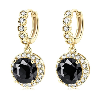 1-2 Carat Moissanite Earrings for Women – S925 Sterling Silver, Fashionable Light Luxury Design, Perfect Gift for Ladies