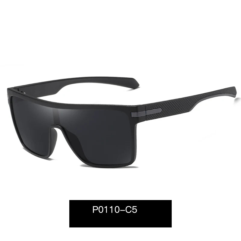 Men’s Large Frame Polarized Sport Sunglasses – UV Protection Shades for Outdoor Activities