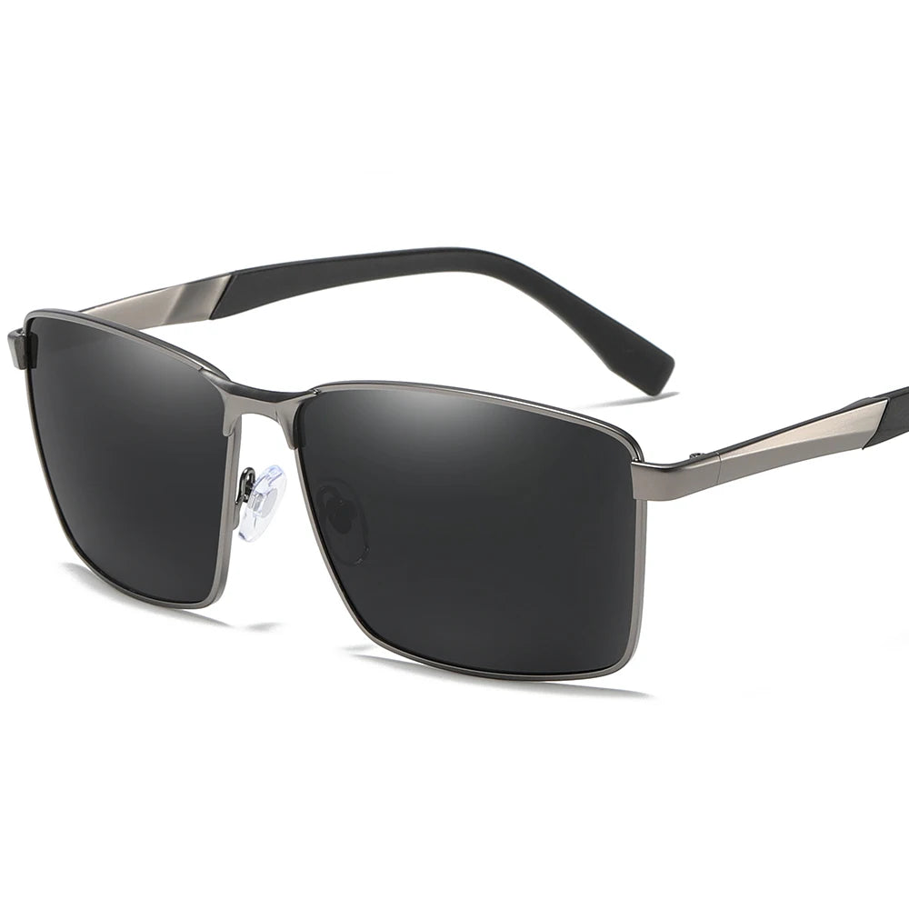 Men's Polarized Metal Sunglasses - UV400 TR90 Driving & Fishing Glasses Andy