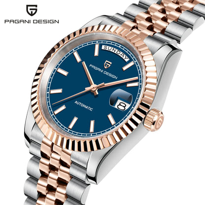 PAGANI DESIGN PD-1752 Rose Gold DD36 Men’s Mechanical Watch | 2025 Luxury Automatic Watch | Sapphire Glass | High‑End Wristwatch for Men