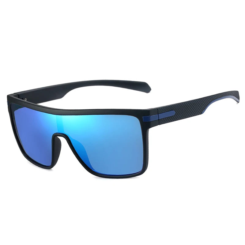 Men’s Large Frame Polarized Sport Sunglasses – UV Protection Shades for Outdoor Activities