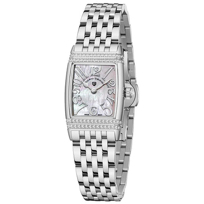 Pagani Design 1737 – Luxury Quartz Watch for Women with Stainless Steel Band, Waterproof Dial, and Elegant Design
