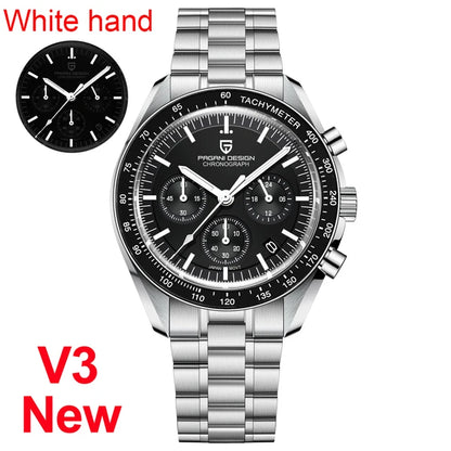 PAGANI DESIGN PD-1701 Men's Chronograph Watch - Multifunction Quartz Sport & Diving Casual Reloj Cuarzo