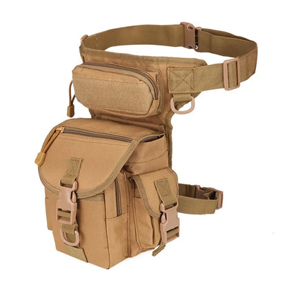 Medium Tactical Leg Bag – Trekking Waist Pouch for Running, Camping, and Outdoor Activities Atticus