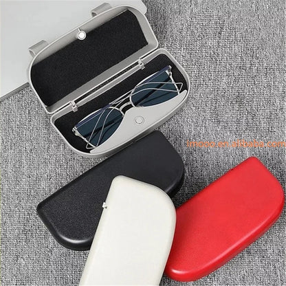 Car Sunglasses Case Holder | Sunshade Storage Bag for Auto Interior | Sun Visor Mount for Sunglasses | Car Accessories