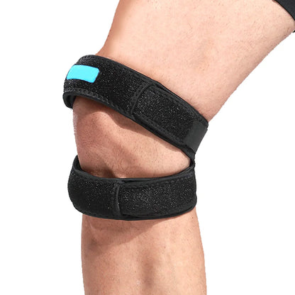 Double Patella Knee Strap Adjustable Neoprene Knee Brace for Knee Pain Relief & Support