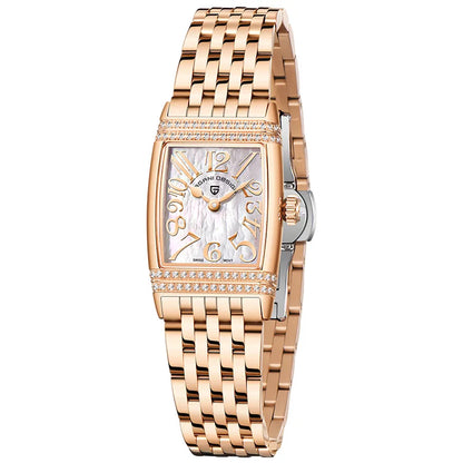 Pagani Design 1737 – Luxury Quartz Watch for Women with Stainless Steel Band, Waterproof Dial, and Elegant Design