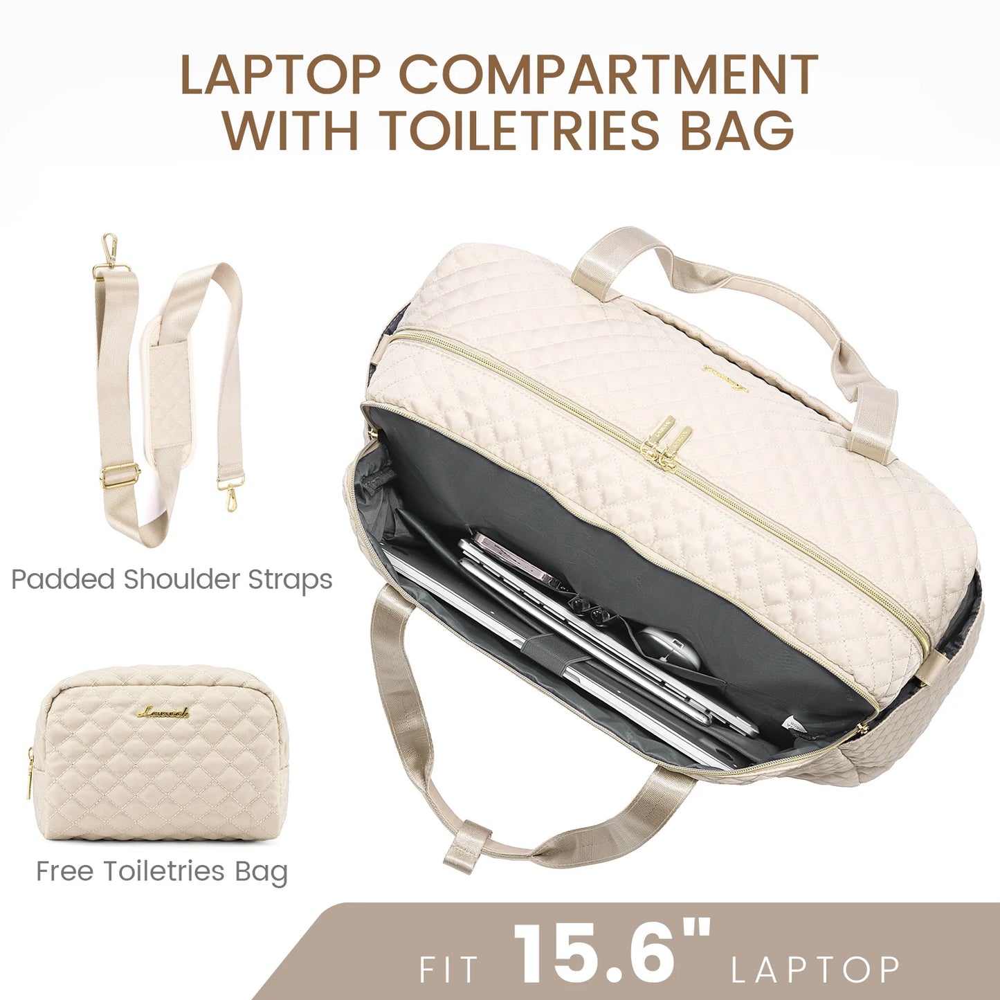 LOVEVOOK Waterproof Duffel Bag | Gym, Travel, and Weekender Bag for Men & Women