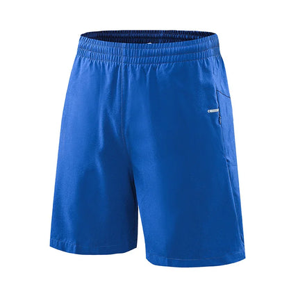 Men’s Quick‑Dry Sports Shorts – Lightweight Breathable Running & Gym Shorts with Zipper Pockets Roland