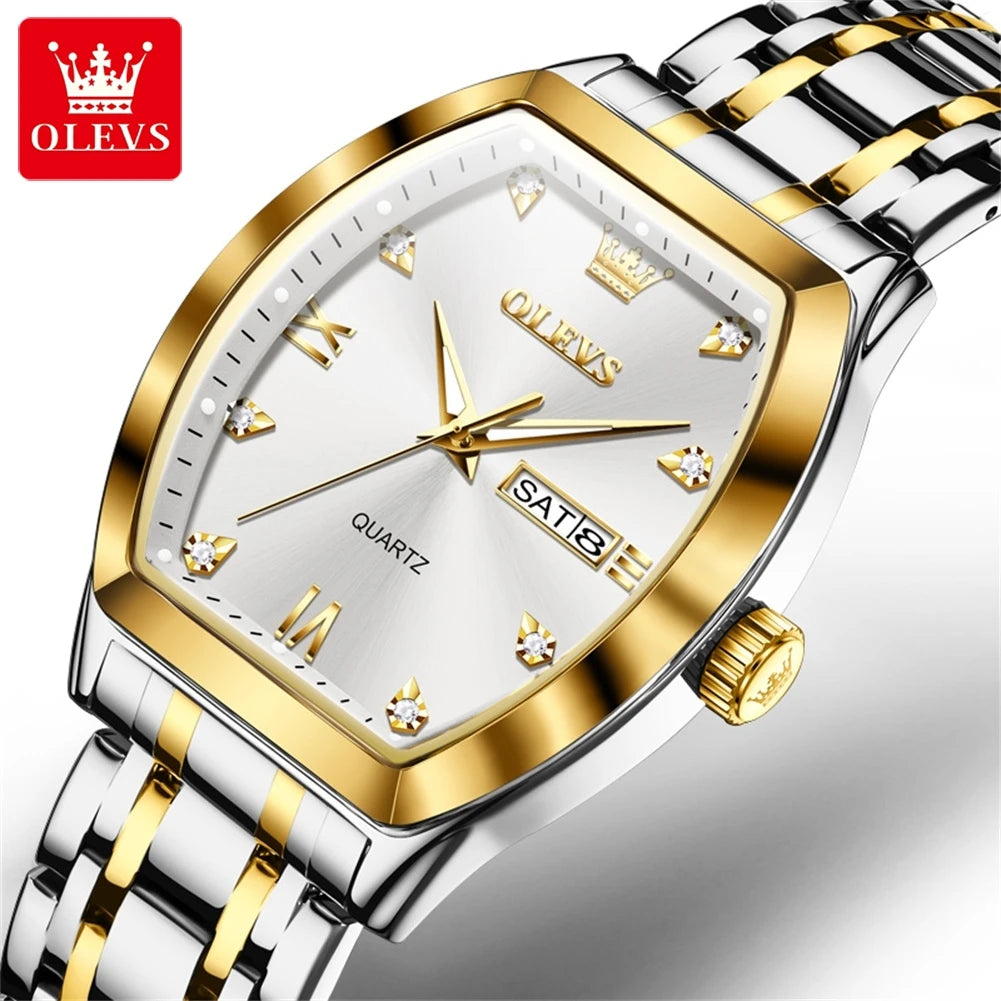 OLEVS 5528 Luxury Men's Watch: Designer Wristwatch