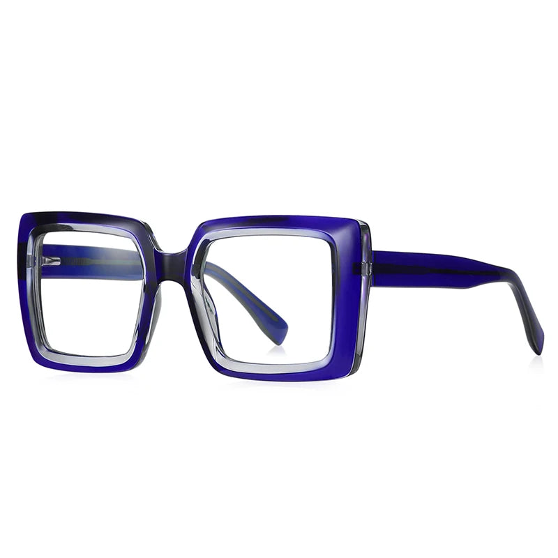 Stylish Women’s Oversized Square Blue Light Blocking Glasses Maui