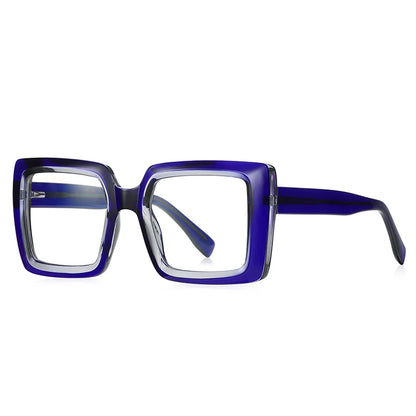Stylish Women’s Oversized Square Blue Light Blocking Glasses Maui