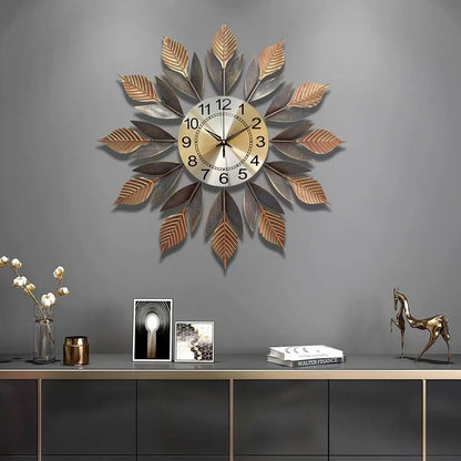 Living Room Wall-Mounted Clock: Stylish, Creative, and Modern Home Decoration Idea