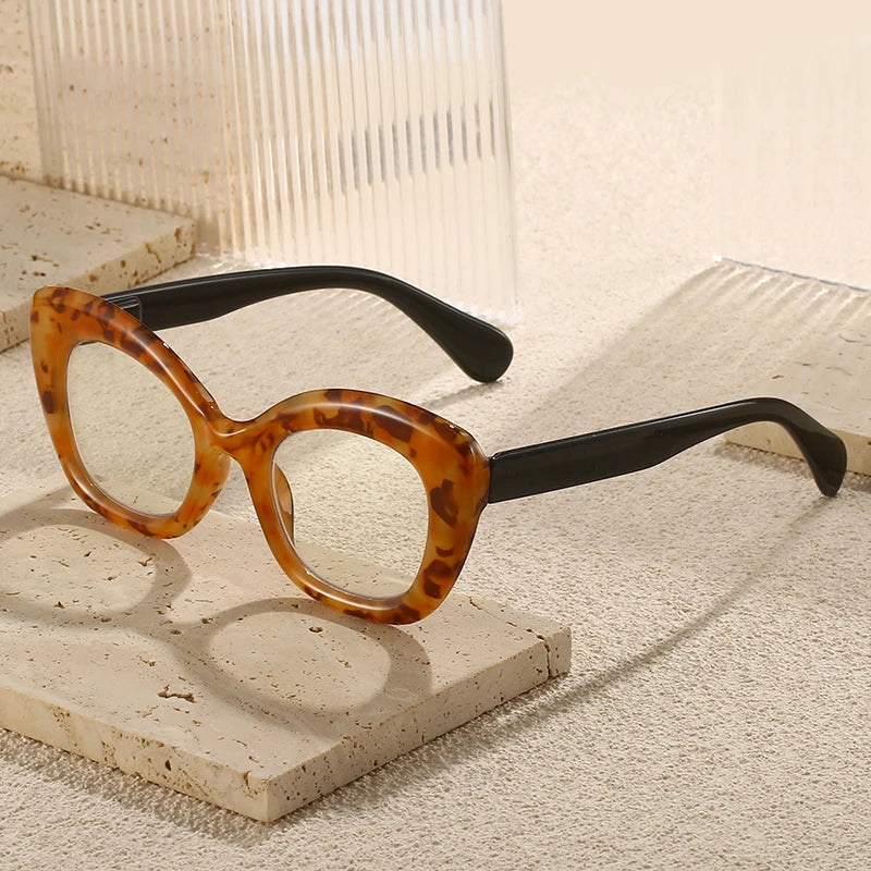 Plastic PC Frame Butterfly Lens Reading Glasses | Oprah Style Fashionable Presbyopia Eyeglasses for Men and Women Allie