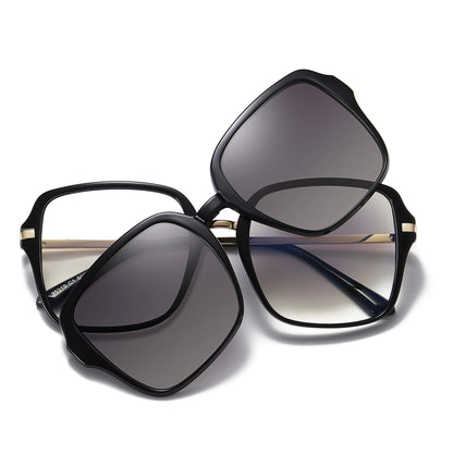 Women’s Polarized Blue Light Glasses with UV400 Protection – High-End TR90 Magnetic Clip-On Eyewear Raiza
