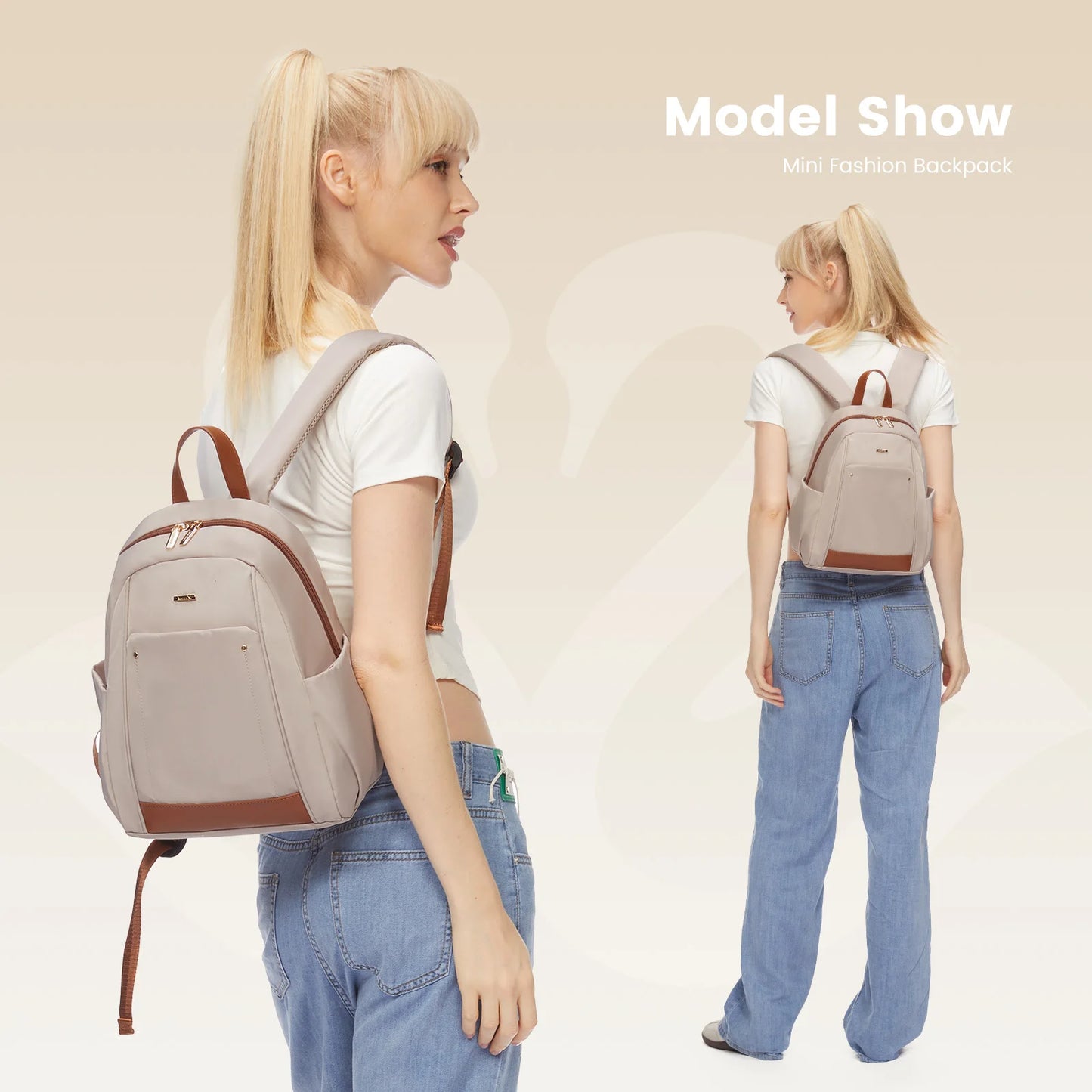 Backpack for Women & Teens - Lightweight, Stylish School and Daypack for Girls