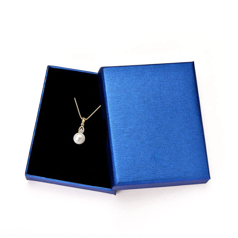 Freshwater Pearl Choker Necklace in 925 Sterling Silver – 9–10mm Natural White Pearl Pendant for Women