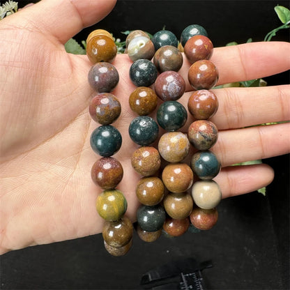 10MM Rose Quartz Healing Crystal Gemstone Beaded Stretch Bracelet – Energy, Love & Perfect Gift