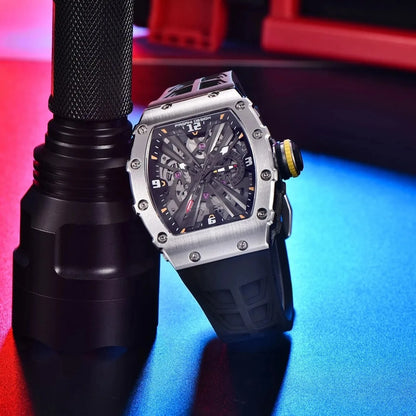 PAGANI DESIGN PD‑1738 Men’s Quartz Watch | Luxury Sport Wristwatch with Sapphire Glass, Stainless Steel, Waterproof (VH65 Movement)
