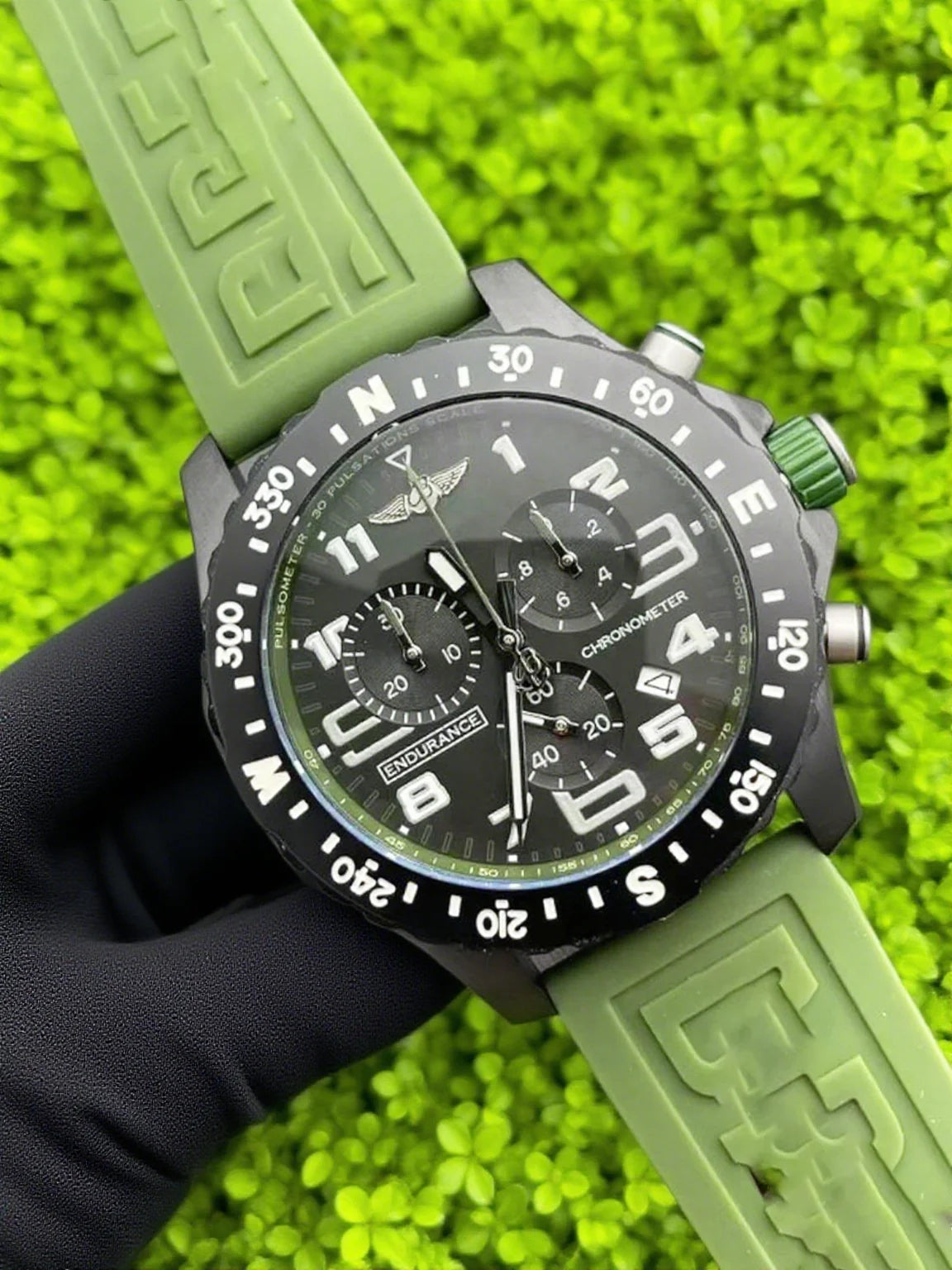 Men’s Sports Chronograph Watch – Stylish, Waterproof, Sapphire Crystal, Luminous Design Ryan