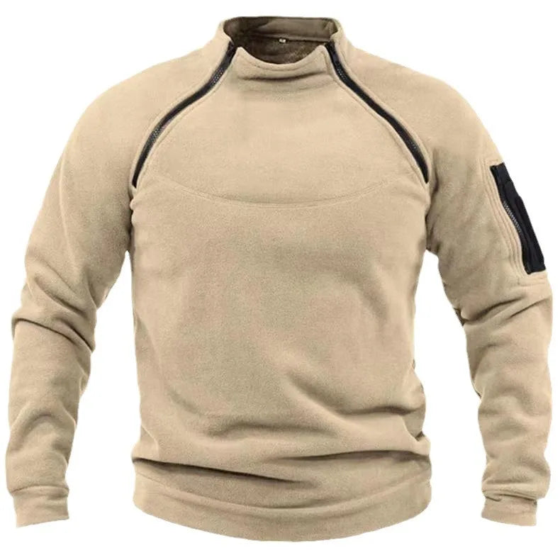 Men's Classic Winter Fleece Tops – Soft, Breathable Pajamas, Long Underwear, and Autumn Jumpers Benedict