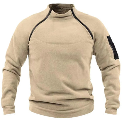 Men's Classic Winter Fleece Tops – Soft, Breathable Pajamas, Long Underwear, and Autumn Jumpers Benedict