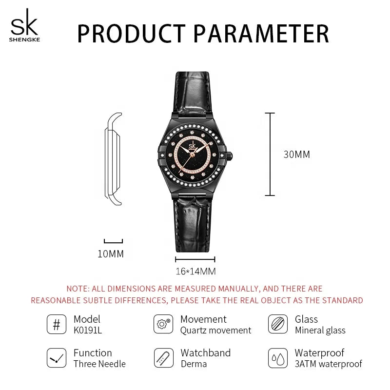 Luxury Women’s Quartz Watch – 30M Water Resistant Ladies Fashion Wristwatch, Elegant Design, Manufacturer Direct, Gift Box Included Octavia