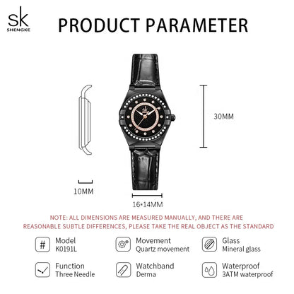 Luxury Women’s Quartz Watch – 30M Water Resistant Ladies Fashion Wristwatch, Elegant Design, Manufacturer Direct, Gift Box Included Octavia