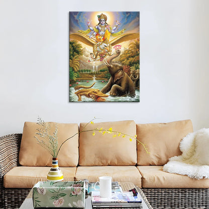 Beautiful Religious Canvas Paintings – Spiritual Artwork for Home Décor