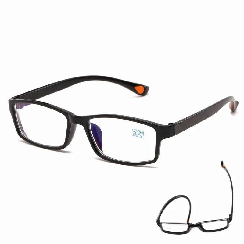 Nearsighted Reading Glasses for Men and Women | Replaceable Lenses with -1.0 to -4.0 Strength Options Linton