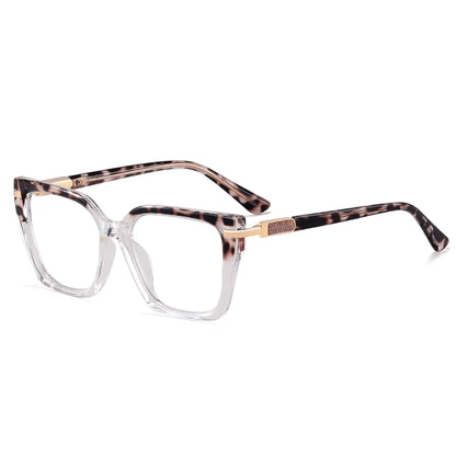 Women’s Square TR90 Optical Glasses – Fashionable Anti-Blue Light Eyewear Keira
