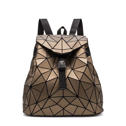 Women Backpack School Bag Teenage Girls Geometric Backpack Travel Camping Waterproof School Backpack Andrea