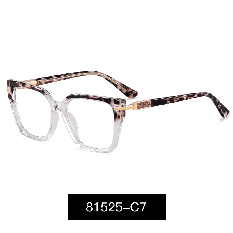 Women’s Square TR90 Optical Glasses – Fashionable Anti-Blue Light Eyewear Keira