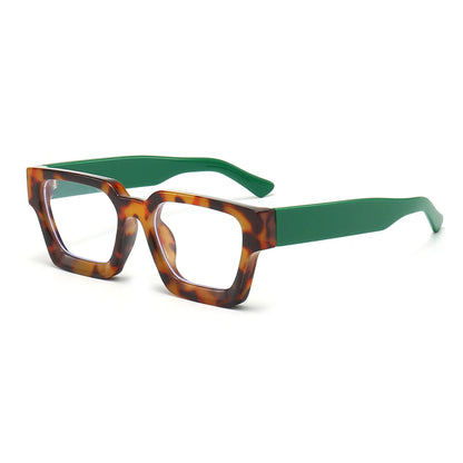 Square Frame Anti-Blue Light Glasses – Custom Logo Fashion Eyewear for Men & Women, Retro Trend Reese