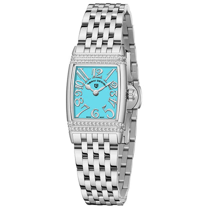 Pagani Design 1737 – Luxury Quartz Watch for Women with Stainless Steel Band, Waterproof Dial, and Elegant Design