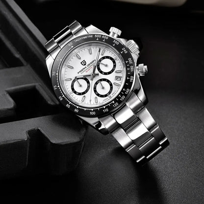 PAGANI DESIGN 1644 Men's Luxury Quartz Watch - High-Quality Sport & Business Waterproof Wristwatch Relogio Masculino
