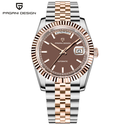 PAGANI DESIGN PD-1752 Rose Gold DD36 Men’s Mechanical Watch | 2025 Luxury Automatic Watch | Sapphire Glass | High‑End Wristwatch for Men